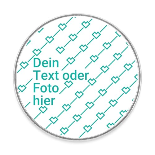 Spreadshirt Personalisierbarer Magnet Selbst Gestalten Mit Foto Oder Text Wunschmotiv Magnet Rund, One Size, Weiß Spreadshirt Personalisierbarer Magnet Selbst Gestalten Mit Foto Oder Text Wunschmotiv Magnet Rund, One Size, Weiß von Spreadshirt