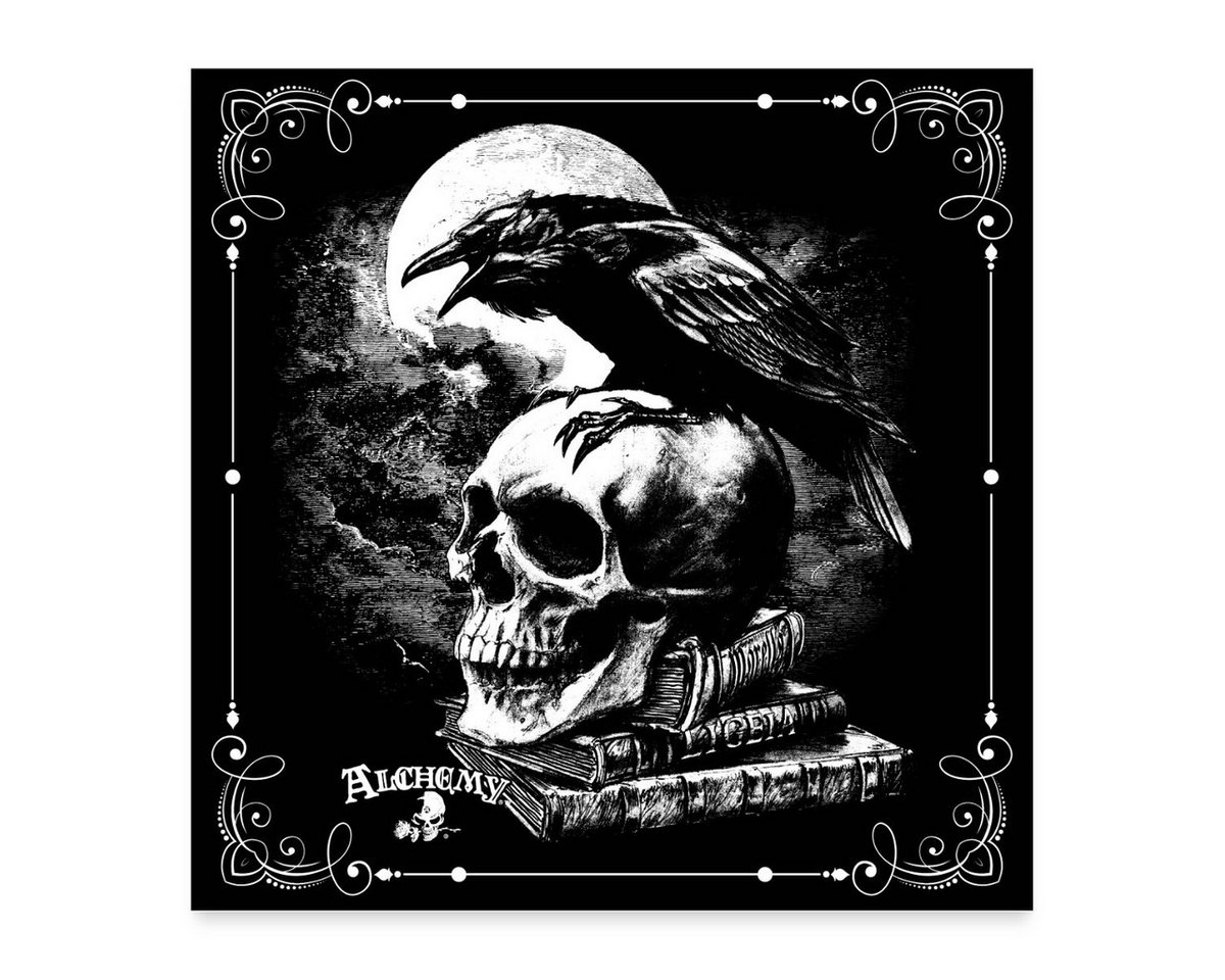 Spreadshirt Poster Alchemy England Rabe Poe's Raven Totenkopf Poster 60x60 cm Spreadshirt Poster Alchemy England Rabe Poe's Raven Totenkopf Poster 60x60 cm von Spreadshirt