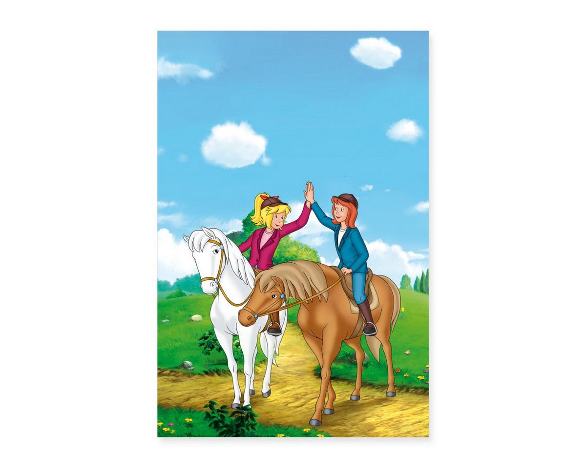 Spreadshirt Poster Bibi und Tina Geben sich High Five Poster 40x60 cm Spreadshirt Poster Bibi und Tina Geben sich High Five Poster 40x60 cm von Spreadshirt