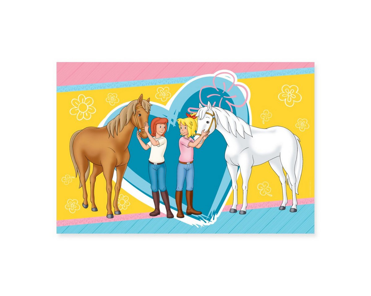 Spreadshirt Poster Bibi und Tina Pferde Amadeus und Sabrina Herz Poster 60x40 cm Spreadshirt Poster Bibi und Tina Pferde Amadeus und Sabrina Herz Poster 60x40 cm von Spreadshirt