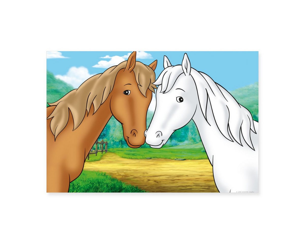 Spreadshirt Poster Bibi und Tina Pferde Amadeus und Sabrina Poster 30x20 cm Spreadshirt Poster Bibi und Tina Pferde Amadeus und Sabrina Poster 30x20 cm von Spreadshirt