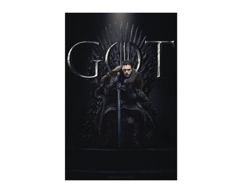 Spreadshirt Poster Game Of Thrones Jon Schnee GOT Poster 20x30 cm von Spreadshirt