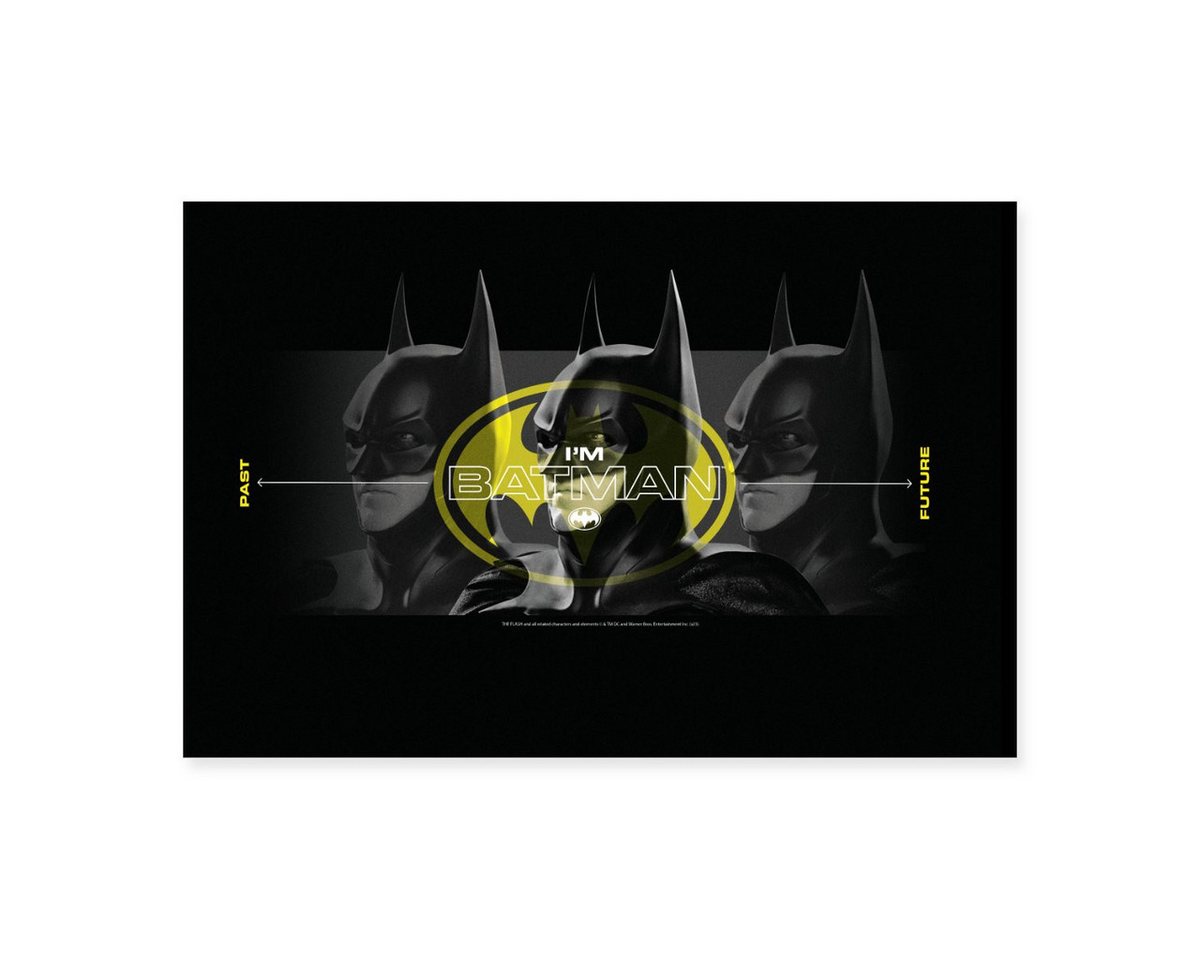 Spreadshirt Poster The Flash I'm Batman Klassisches Logo Poster 90x60 cm Spreadshirt Poster The Flash I'm Batman Klassisches Logo Poster 90x60 cm von Spreadshirt