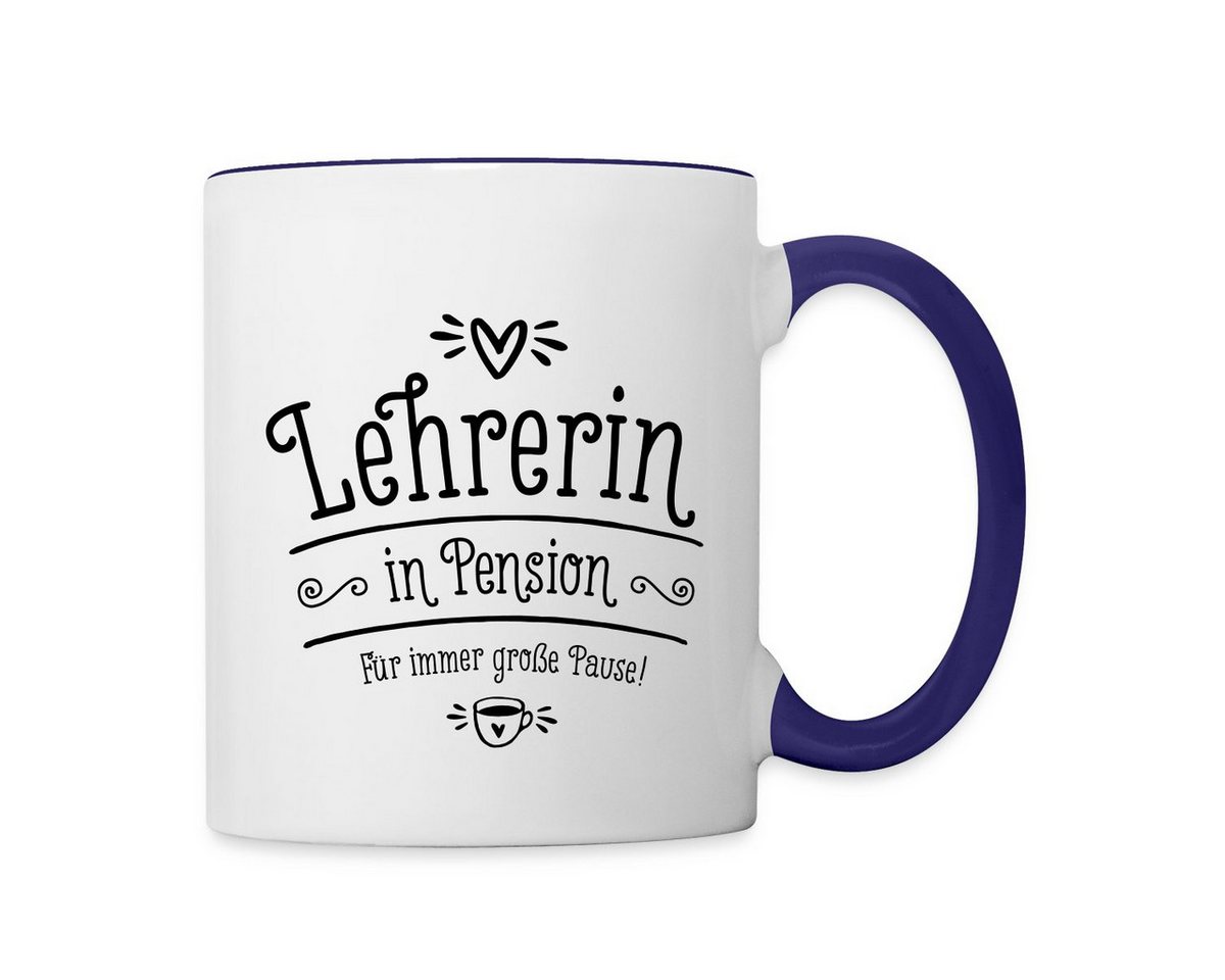 Spreadshirt Tasse Lehrerin In Pension Immer Große Pause Tasse Zweifarbig, Keramik Spreadshirt Tasse Lehrerin In Pension Immer Große Pause Tasse Zweifarbig, Keramik von Spreadshirt
