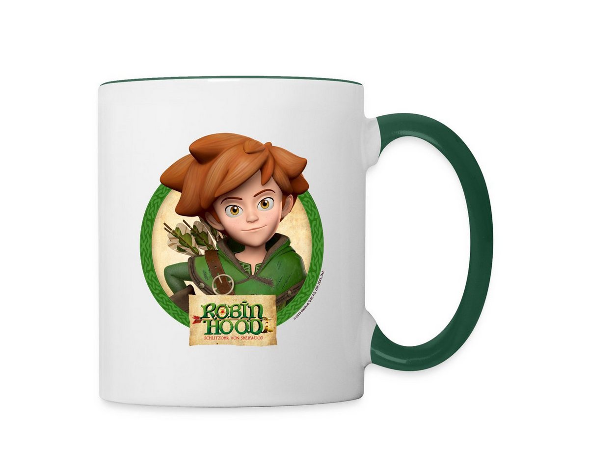 Spreadshirt Tasse Robin Hood Schlitzohr Von Sherwood Porträt Tasse Zweifarbig, Keramik Spreadshirt Tasse Robin Hood Schlitzohr Von Sherwood Porträt Tasse Zweifarbig, Keramik von Spreadshirt