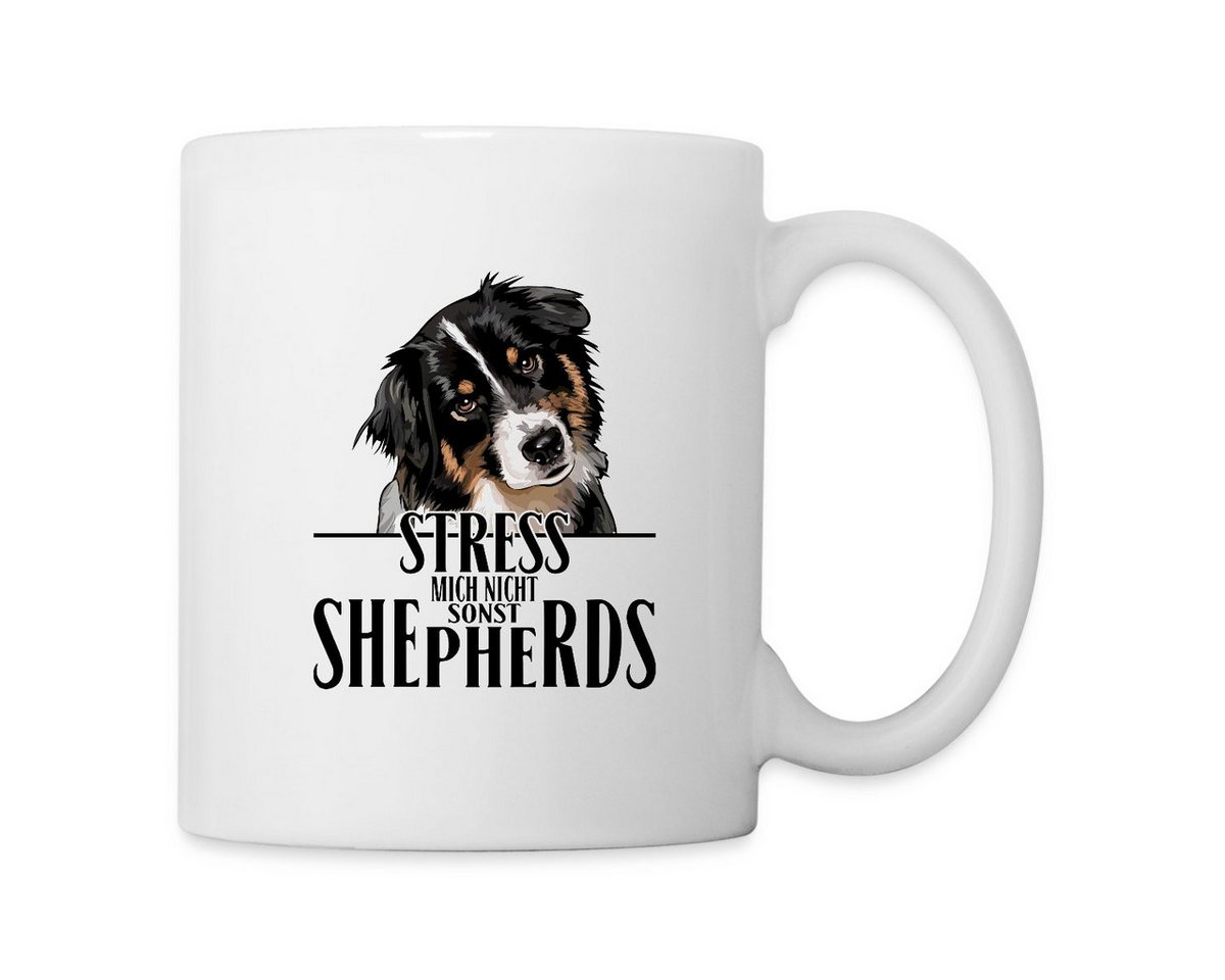Spreadshirt Tasse Stress Mich Nicht Sonst Shepherds Tasse, Keramik Spreadshirt Tasse Stress Mich Nicht Sonst Shepherds Tasse, Keramik von Spreadshirt