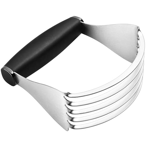 Spring Chef Teigmixer zum Backen, robustes Teigschneider-Werkzeug, Edelstahl-Gebäckschneider-Werkzeug mit scharfen und stabilen Klingen, Gebäckmixer für einfaches Mischen, spülmaschinenfest, XL-Größe, von Spring Chef