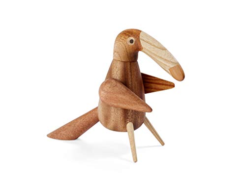 Spring Copenhagen - Der Pfeffervogel - Pfeffermühle aus hochwertigem Holz - Dänisches Design - Handgemacht - Dekorativ - Geschenkidee von Spring Copenhagen