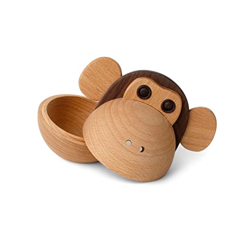 MONKEY BOWL | Affen Dose & Schale aus Holz | Mencke & Vagnby | Spring Copenhagen von Spring Copenhagen