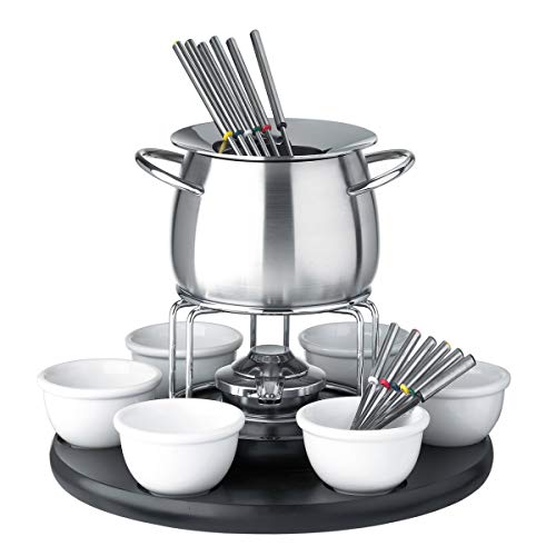 Fondue set - zwart, 22-delig Ø180mm Spring 2626526020 Carousel von Spring