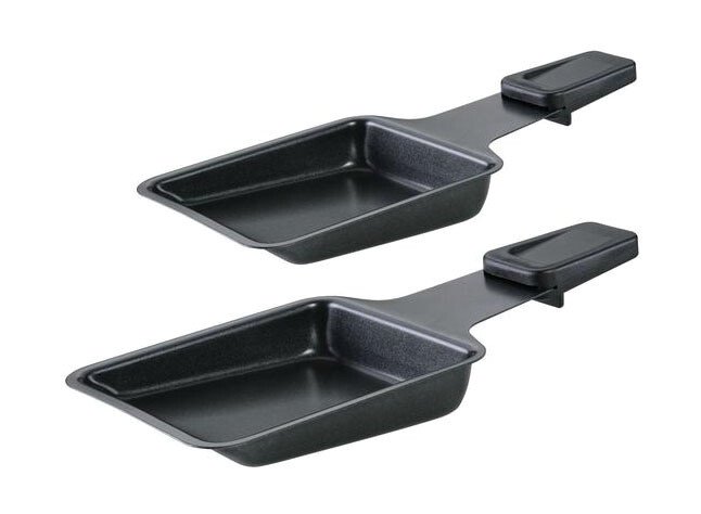 Raclette-Pfännchen zu Raclette für 4 Compact/Raclette für 8 Classic schwarz von Spring