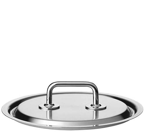 Spring BRIGADE PREMIUM Deckel aus Edelstahl, 14 cm, Deckel mit wärmeisolierender Griffkonstruktion, ideal für Kochgeschirr der Serie BRIGADE PREMIUM von Spring
