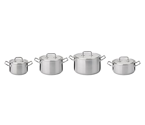 Spring BRIGADE PREMIUM Starter-Set 4-teilig Edelstahl matt, 485850604, Silber von Spring