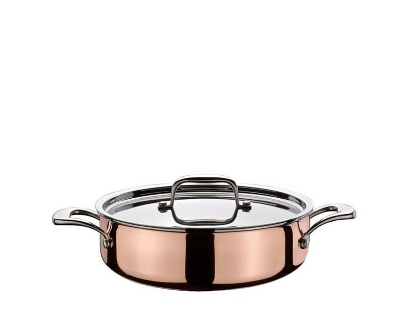 Spring Bratentopf Spring 0715450628 Culinox Gourmettopf mit Deckel, Andere, silber, 1 von Spring