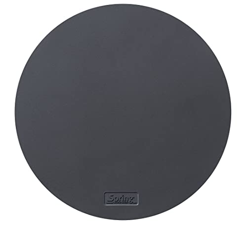 Spring GRIPS Schutzmatte für Induktionskochfeld | 2er Set | Ø 22 cm | Silikonmatte | hitzebeständige Unterlage bis 300°C | Antirutschmatte | Nur für Induktion geeignet von Spring