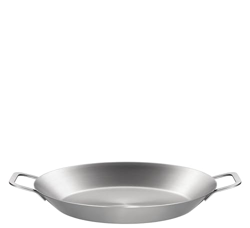 Spring INTERNATIONAL COOKING Paella-Pfanne MARBELLA, Ø 40 cm, Mehrschichtmaterial aus Edelstahl, für alle Herdarten inklusive Induktion und Grill, backofen- und spülmaschinenfest von Spring