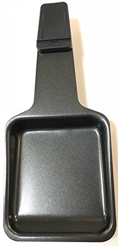 Spring RACLETTE8 FUN, Raclette Pfännchen 2 Stk., 10,5 × 9 cm, Ersatz Raclette Pfännchen passend zu Spring RACLETTE8 FUN Raclette Gerät, Antihaftversiegelung, Kunsstoff-Griff, Raclette Grill von Spring