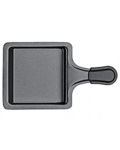 Spring Raclette Pfännchen 1 Stk. | 9,5 × 9,5 cm | Ersatz Raclette Pfännchen passend zu Spring Käse Raclette GOURMET | Antihaftversiegelung | Kunsstoff-Griff| Raclette Grill von Spring