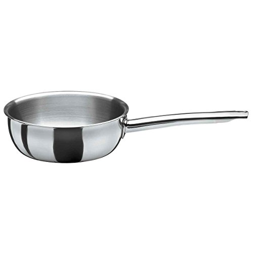 Spring 0415666024 Brigade Premium Sauteuse, Edelstahl, silber, 14,4 x 30,6 x 49,4 cm von Spring