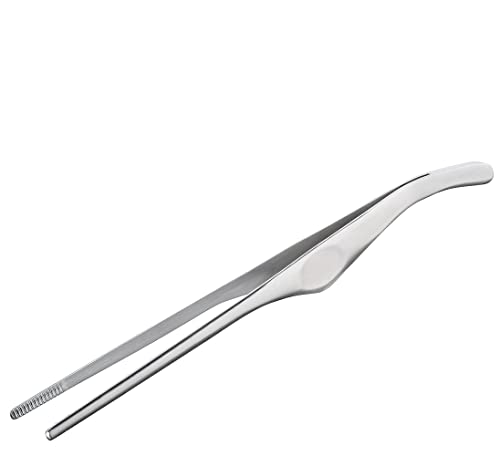 Spring TOOLS FUSION2+ Profi Pinzette 22 cm | rostfreies Edelstahl | mit Silikon | lange Pinzette | Zum Kochen, Grillen oder Braten | Kochpinzette Edelstahl | Grillpinzette | Bratpinzette Spring TOOLS FUSION2+ Profi Pinzette 22 cm | rostfreies Edelstahl | mit Silikon | lange Pinzette | Zum Kochen, Grillen oder Braten | Kochpinzette Edelstahl | Grillpinzette | Bratpinzette von Spring