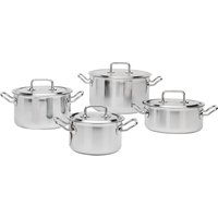 Spring Topfset 4-tlg. BRIGADE PREMIUM, Edelstahl Spring Topfset 4-tlg. BRIGADE PREMIUM, Edelstahl von Spring