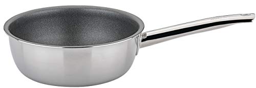Spring Vulcano Classic Sauteuse 20 cm, 5-Lagen-Mehrschichtmaterial, Antihaftbeschichtung, Wiederbeschichtbar von Spring