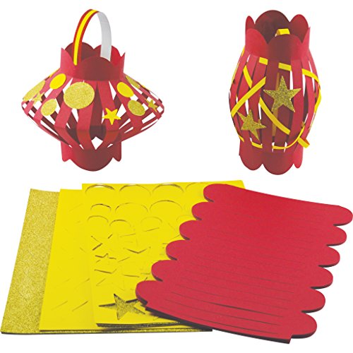 Chinesisches-Neujahrsfest-Laterne, Aktivitätspaket (30er-Pack) von Springboard Supplies