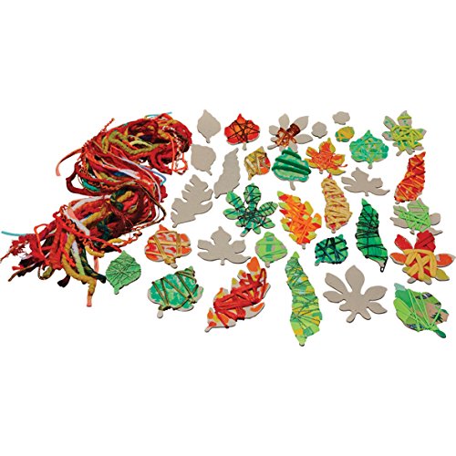 Springboard 10729 Frühjahr/Sommer Wickelblätter, Bastelaktivität (100 Stück) von Springboard Supplies