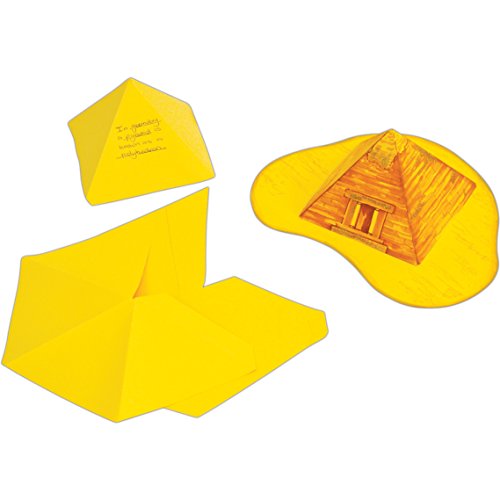 Springboard 25037 KS2 Erstellung einer ägyptischen Pyramide, Geschichts- Bastelaktivität, Packung mit 30 Stück Springboard 25037 KS2 Erstellung einer ägyptischen Pyramide, Geschichts- Bastelaktivität, Packung mit 30 Stück von SPRINGBOARD SUPPLIES