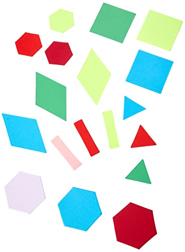 Springboard 10284 Geometrische Formen aus Papier, vorgeschnitten, 250 Stück von SPRINGBOARD SUPPLIES