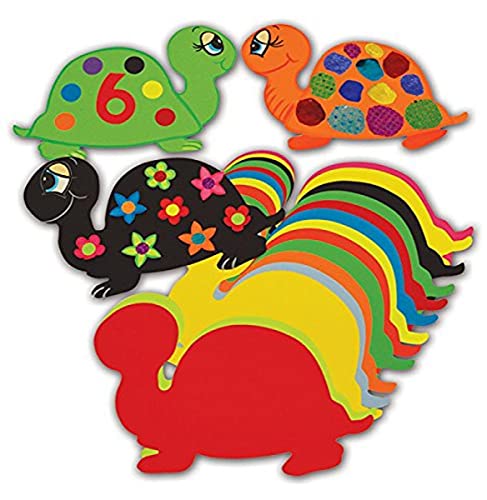 Springboard 10320 Jumbo-Schildkrötenformen aus Papier, vorgeschnitten, 100 Stück von Springboard Supplies