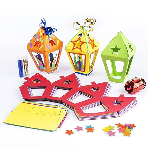 Springboard 10328 Kerzenlaterne zum Basteln, Diwali-Bastelpackung, Packung à 30 Stück von Springboard Supplies