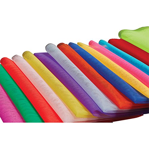 Springboard 10357 farbiges Nylon-Bastelnetz, 133 cm x 5 m, Packung mit 14 Stück Springboard 10357 farbiges Nylon-Bastelnetz, 133 cm x 5 m, Packung mit 14 Stück von SPRINGBOARD SUPPLIES