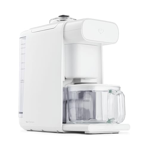 SPRINGLANE Pflanzenmilchbereiter Mila – Motorleistung 210 W, Heizleistung 1000 Watt, Mixer, Sojamilchbereiter, 15.300 U/min, Touchdisplay, 0,6 Liter, weiß von Springlane Kitchen