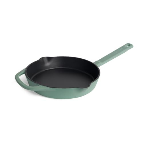 SPRINGLANE Gusseisen Bratpfanne Mint, Ø24 cm - Emailliert - Gusspfanne - Für alle Herdarten inkl. Induktion geeignet von Springlane Kitchen