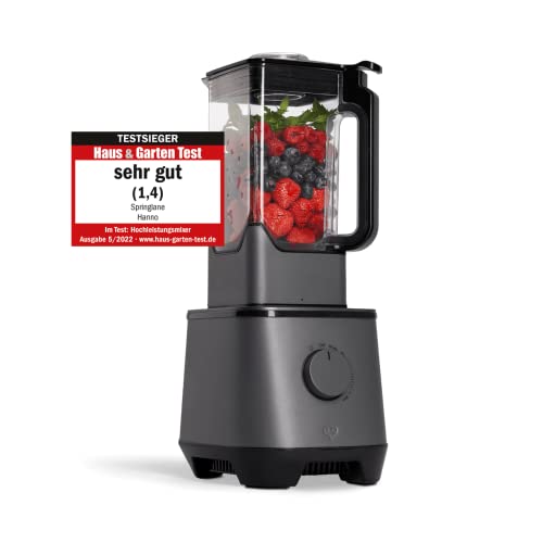 SPRINGLANE Hochleistungsmixer Hanno – Smoothie Maker 2000 W 32000 U/min mit Selbstreinigungsfunktion – inkl. Rezeptheft & Stößel von Springlane Kitchen