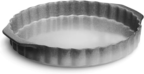 SPRINGLANE Keramik Tarteform Misty Cliff 28 cm, Steingut Quicheform, Backform von Springlane Kitchen