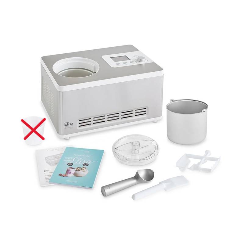 Springlane Elisa Eismaschine Joghurtbereiter Speiseeismaschine Siehe Text/Foto B-Ware von Springlane Kitchen