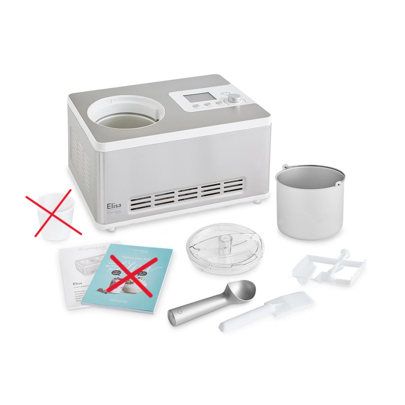 Springlane Elisa Eismaschine Joghurtbereiter Speiseeismaschine Siehe Text/Foto B-Ware Springlane Elisa Eismaschine Joghurtbereiter Speiseeismaschine Siehe Text/Foto B-Ware von Springlane Kitchen