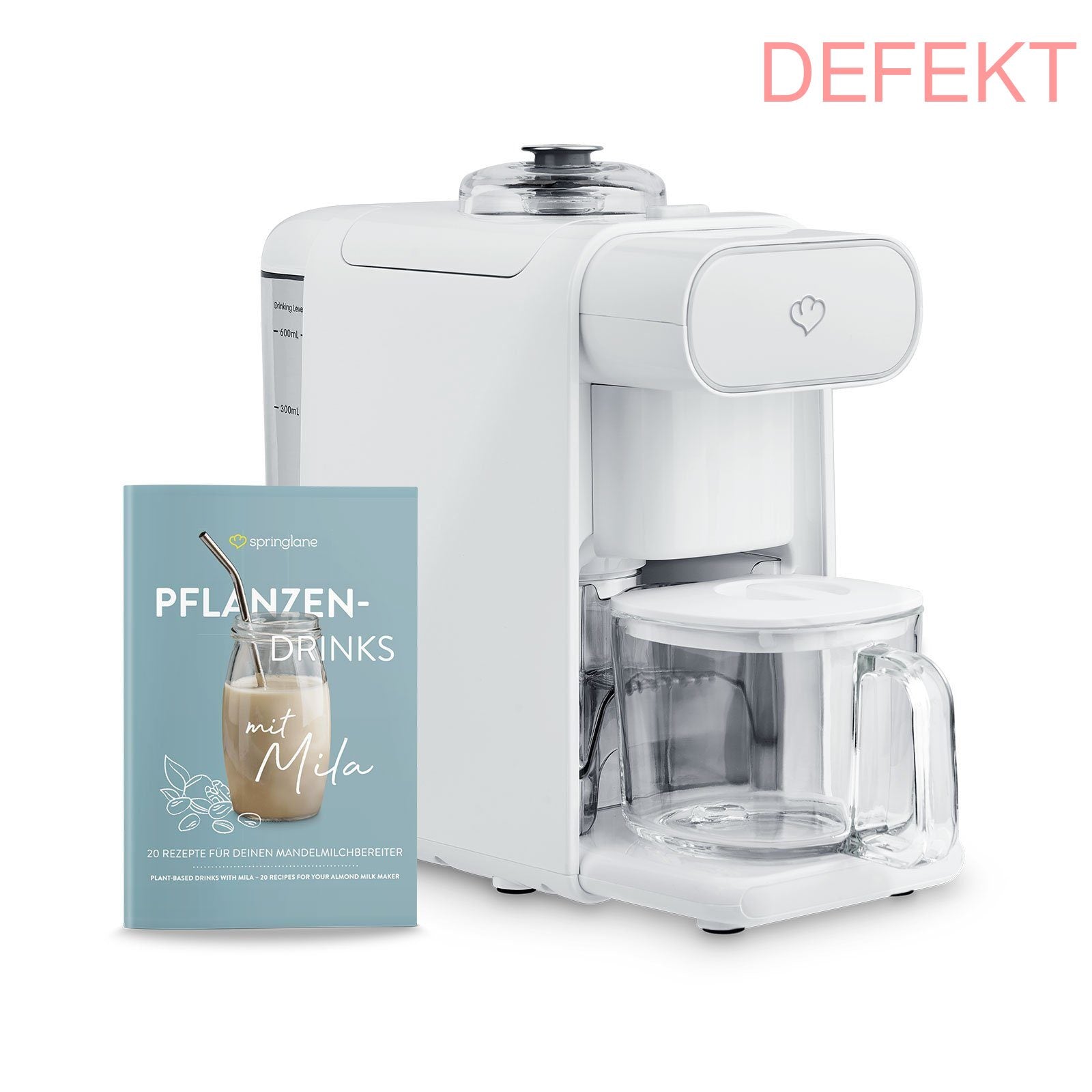 D-Ware Springlane Mandelmilchbereiter Mila Mini Pflanzenmilchbereiter Defektware von Springlane