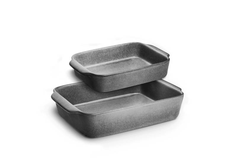 Springlane Auflaufform Keramik Misty Cliff in verschiedenen Größen, Steingut, spülmaschinengeeignet, backofen- & mikrowellenfest Springlane Auflaufform Keramik Misty Cliff in verschiedenen Größen, Steingut, spülmaschinengeeignet, backofen- & mikrowellenfest von Springlane