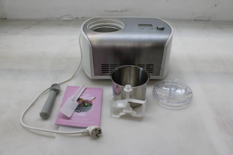 Springlane Eismaschine Elli Eiscrememaschine Kompressor 135 W 12 L Siehe Text B-Ware von Springlane