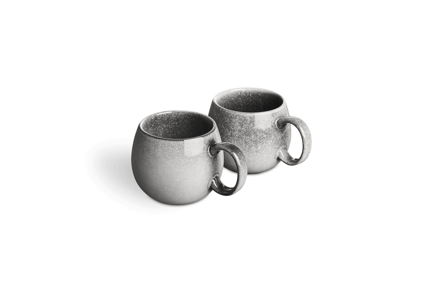 Springlane Geschirr-Set Misty Cliff, Steingut, in verschiedenen Ausführungen und Sets, Steingut, robust, kratzfest, 2er-Set Tasse von Springlane