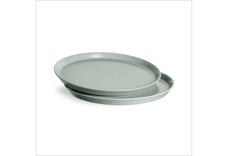 Springlane Geschirr-Set Sweet Scandi, Keramik, in verschiedenen Ausführungen und Sets, 2 Personen, Keramik, 2er-Set Teller Ø 27cm, spülmaschinen-, backofen- & mikrowellengeeignet von Springlane