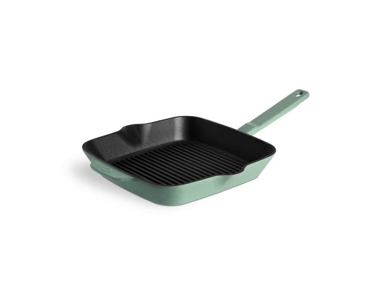 Springlane Grillpfanne, Gusseisen, Bratpfanne 26 cm - Grillpfanne Gusseisen Emaille von Springlane