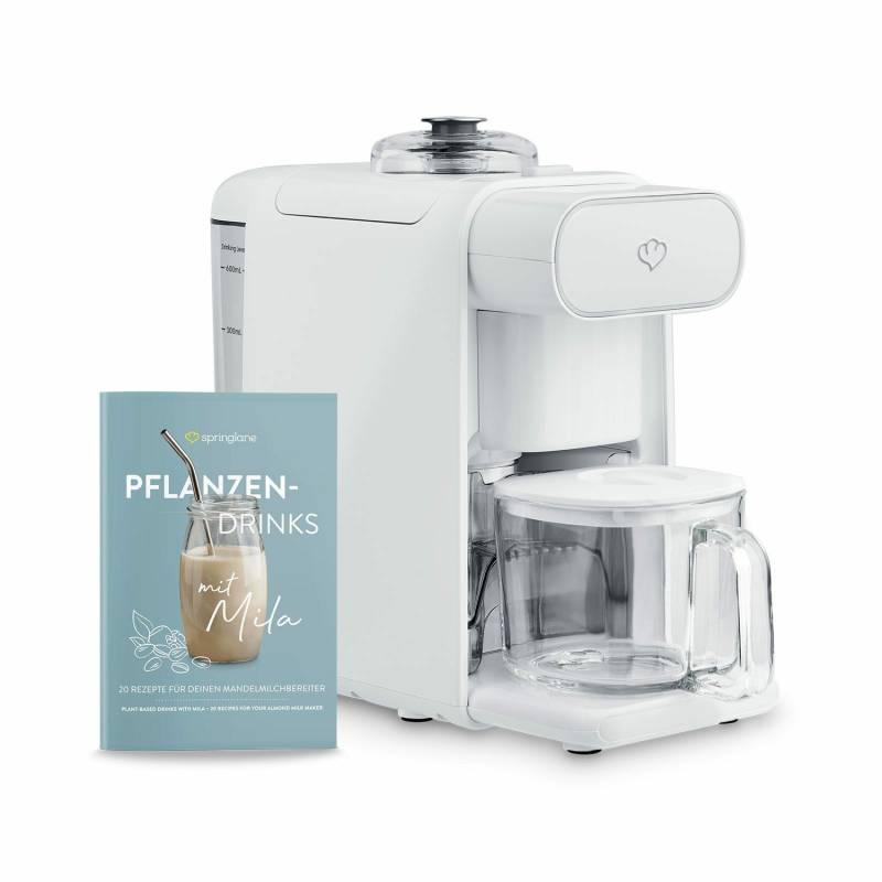Springlane Mandelmilchbereiter Mila Mini Pflanzenmilchbereiter Sojamilchmasch900 B-Ware von Springlane