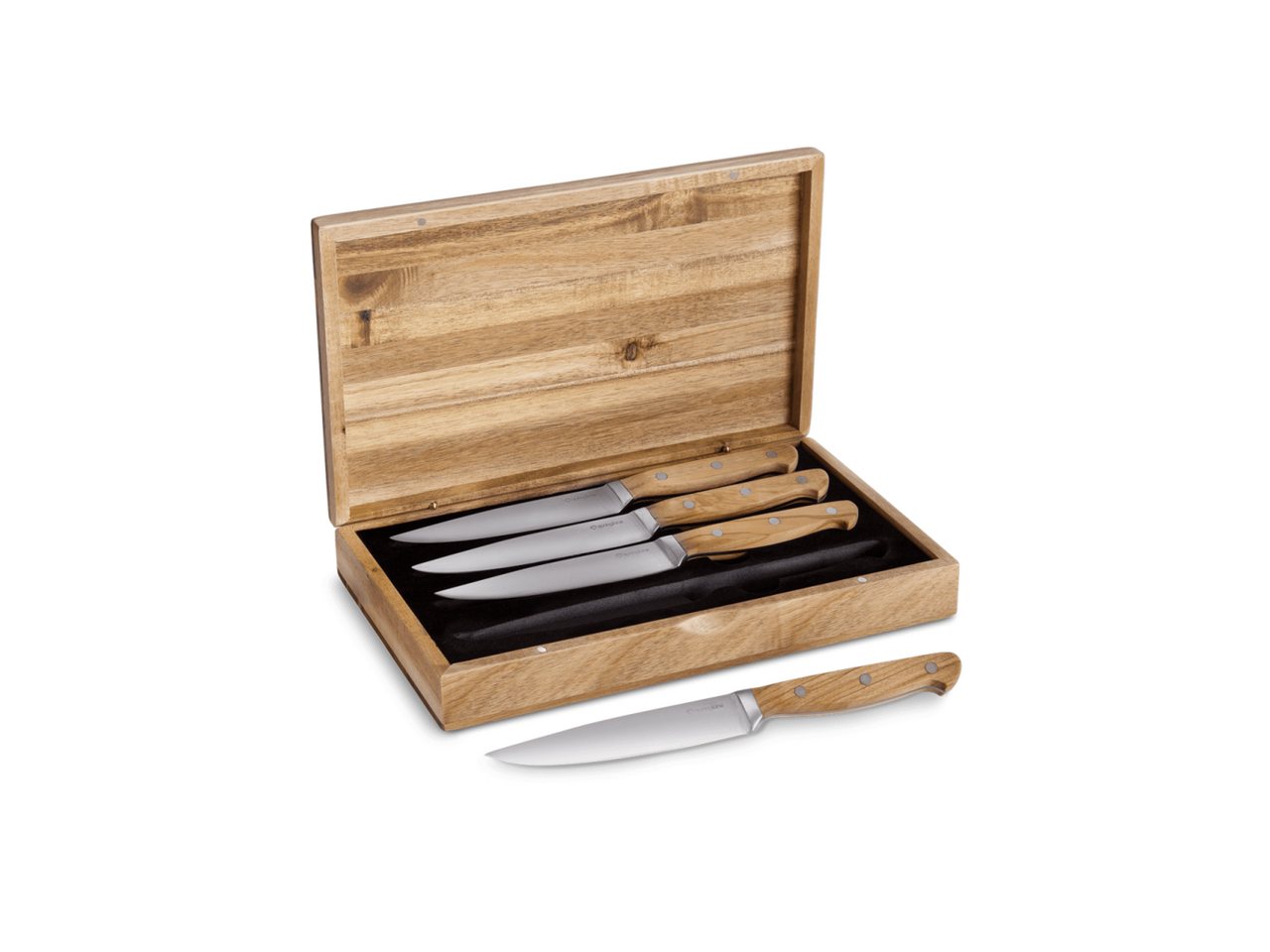 Springlane Steakmesser Steakmesserset Stan 4 teilig (4 Stück) von Springlane