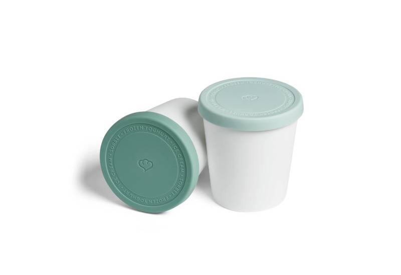 Springlane Thermobehälter SPRINGLANE 2er-Set Eisbehälter für Speiseeis 1 L, BPA-frei, Kunststoff (BPA frei) von Springlane