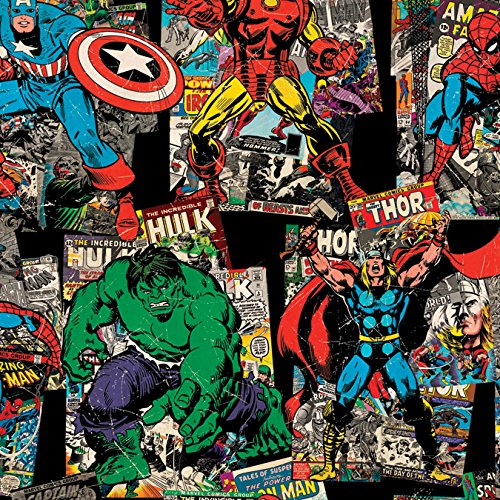 Springs Creative Marvel Comics 43/Blumenkasten breit 100% Baumwolle D/r-vintage Charakter Toss 15 Meter, andere, mehrfarbig Springs Creative Marvel Comics 43/Blumenkasten breit 100% Baumwolle D/r-vintage Charakter Toss 15 Meter, andere, mehrfarbig von Springs Creative