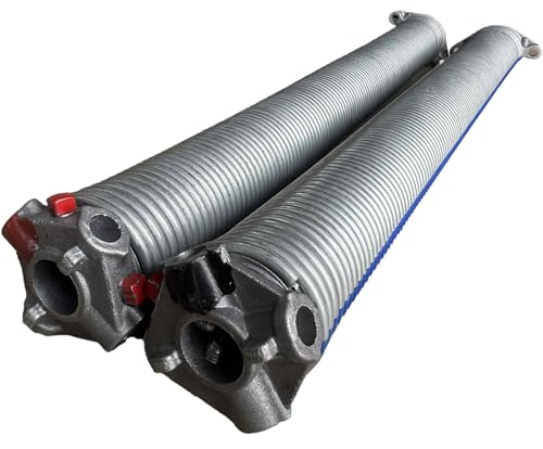KASTOM Garagentor Torsionsfedern Set SPRINGSERVICE verzinkt 1 Paar Federn links rechts – Ersatzfedern Torfeder Satz + Zubehör – Größen 51 5,0–6,5 mm für Sektionaltor KASTOM Garagentor Torsionsfedern Set SPRINGSERVICE verzinkt 1 Paar Federn links rechts – Ersatzfedern Torfeder Satz + Zubehör – Größen 51 5,0–6,5 mm für Sektionaltor von Springservice
